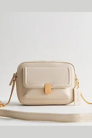 New Look Piped Pocket Crossbody Bag