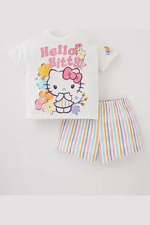 Hello Kitty All Over Printed Pyjamas