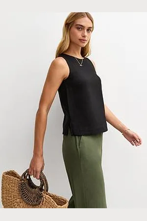 New Look Linen Look Sleeveless Top