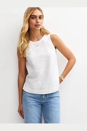 New Look Linen Look Sleeveless Top