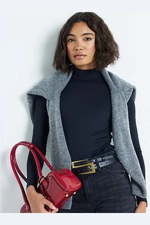 River Island Polyamide High Neck Top