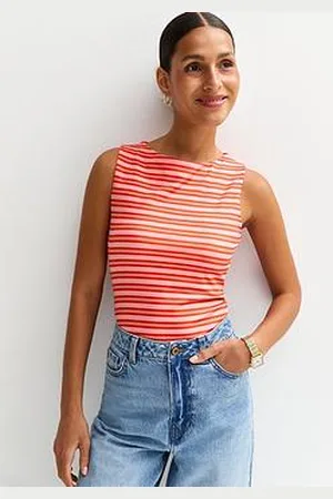 New Look Striped Jersey Vest
