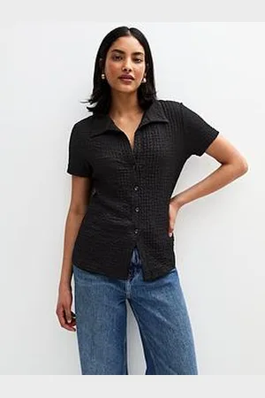 New Look Textured Short Sleeve Shirt