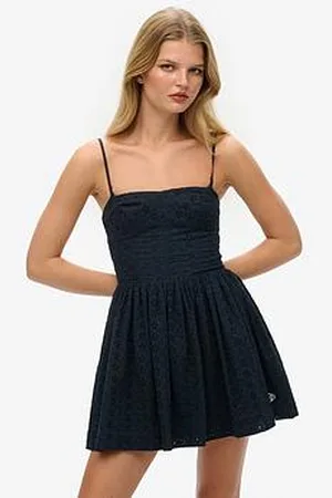 Superdry Broderie Cami Mini Dress