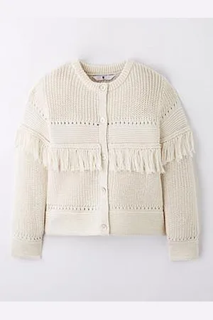Very Girls Fringe Cardigan