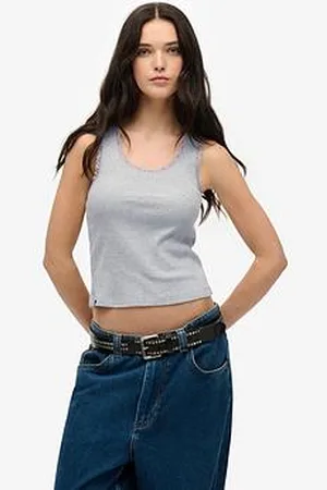 Superdry Vintage Lace Trim Vest Top