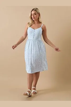 Yours Curve Strappy Sun Dress