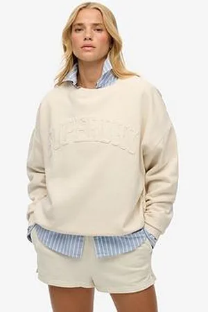 Superdry Athletic Essentials Tonal Applique Crew Sweatshirt