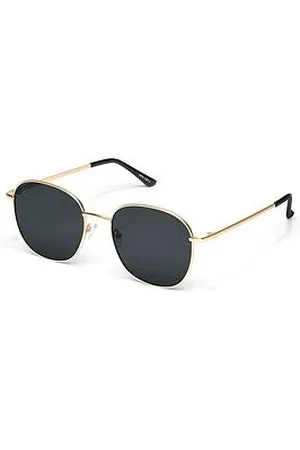 Quay Australia Jezabell Round Aviator Sunglasses