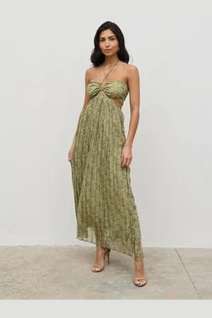 Pretty Lavish Lucie Cut Out Maxi Dress - Abstract