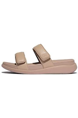 FitFlop F-Mode Go Adjustable Flatform Two-Bar Slides - Classic