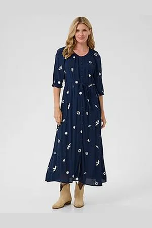 Cream Ronja Dress