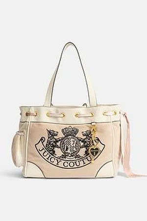 Juicy Couture Daydreamer Large Heritage Logo Tote Bag