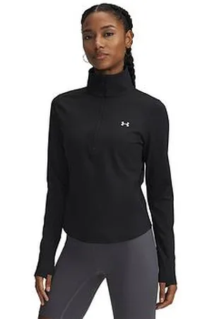 Under Armour Womens Training Motion 1/2 Zip Top - Black