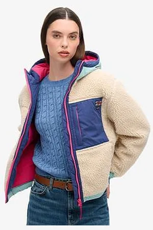 Superdry Vintage Hooded Sherpa Fleece