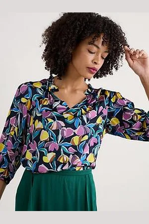 Seasalt Cornwall Flower Weave Top