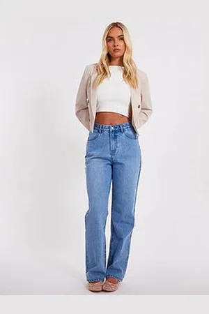 Quiz Denim Ruffle Heart Jeans