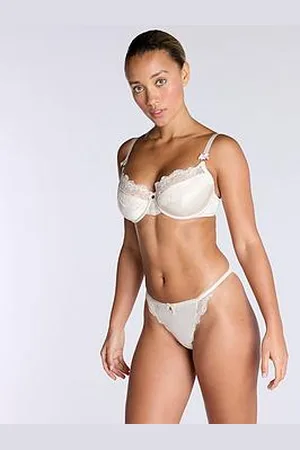 Boux Avenue Clover Tanga Thong - Ivory