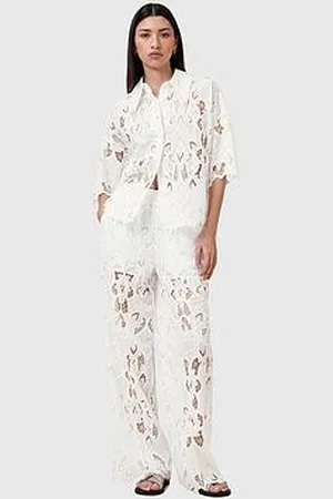 AllSaints Charli Embroidered Trousers