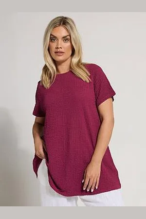 Yours Curve Texture Swing Top