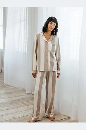 Chelsea Peers Button Up Long Set