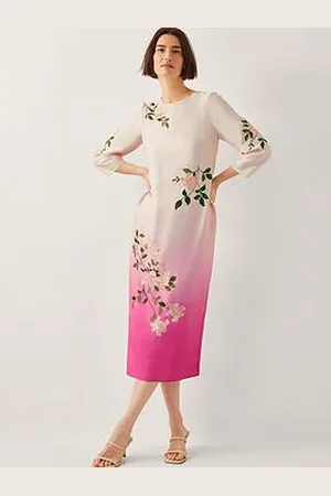 Monsoon Felicity Ombre Midi Dress