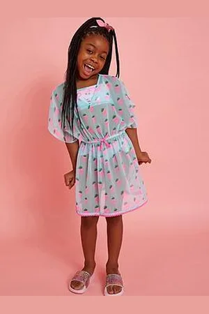 Accessorize Girls Strawberry Kaftan