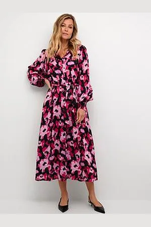 Kaffe Pollie Floral Shirt Dress