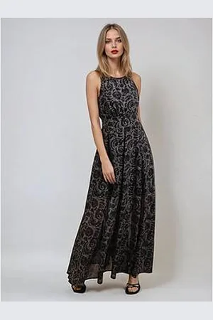 Religion Gigi Tie Dye Open Back Maxi Dress