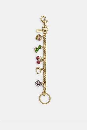 Coach Motif Chain Bag Charm