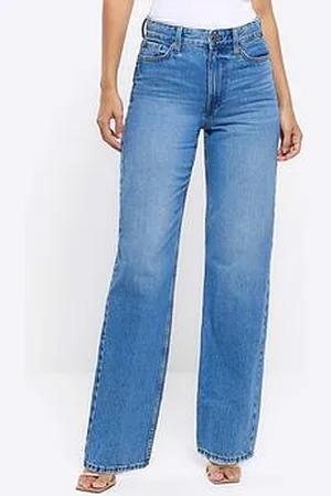 River Island Mid Rise Straight Jeans