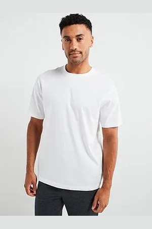Only & Sons Relaxed Fit Crew T-Shirt - White