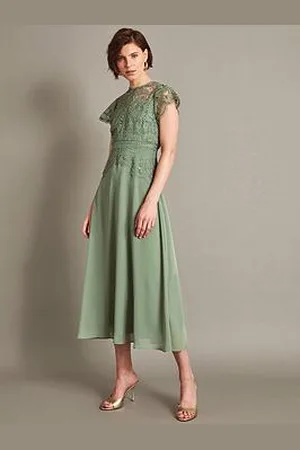 Monsoon Monica Lace Midi Dress