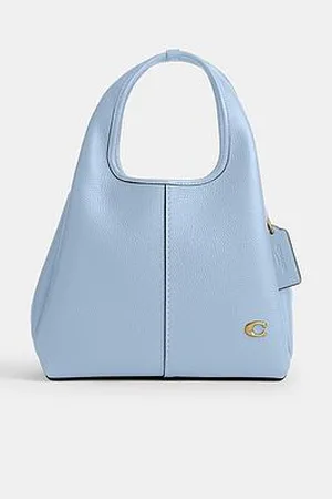 Coach Polished Pebble Leather Lana Shoulder Bag 23