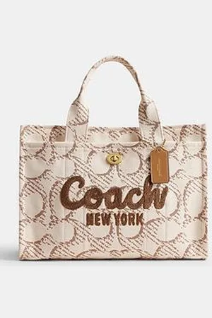 Coach Maxi Signature Canvas Cargo Tote
