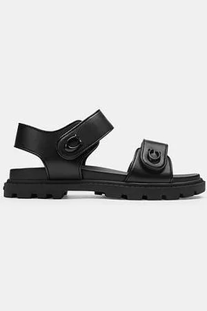 Coach Brynn Leather Sandal