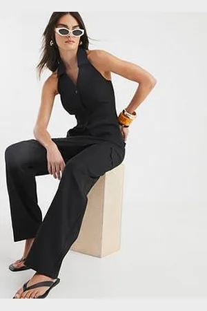 River Island Linen Wide Leg Trouser