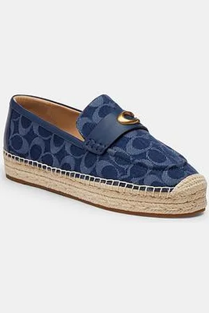 Coach Camilla Signature C Denim Espadrille