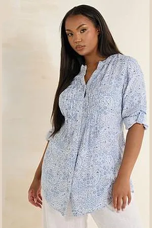 Yours Curve Pintuck Blouse