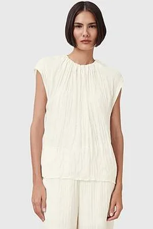 AllSaints Trisha Crinkle Top