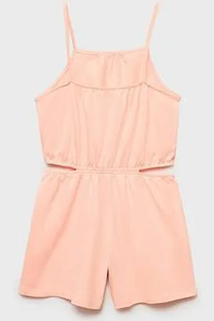 MANGO Girls Cutout Playsuit