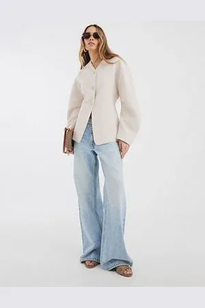 River Island Puff Sleeve Tailored Blazer