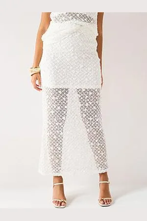 Very Sequin Lace Co Ord Skirt