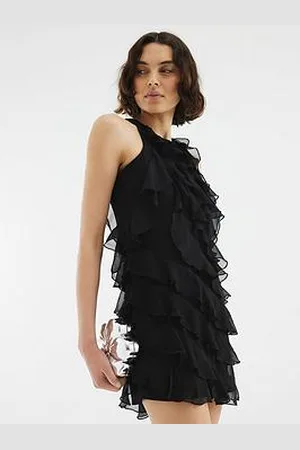 River Island Premium Ruffle Mini Dress