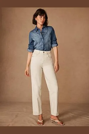 mint&berry Relaxed Tapered Boyfriend Jeans