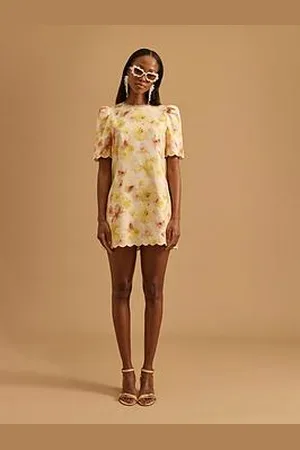 River Island Scallop Shift Dress