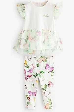 Ted Baker Butterfly Frill Top & Legging Set