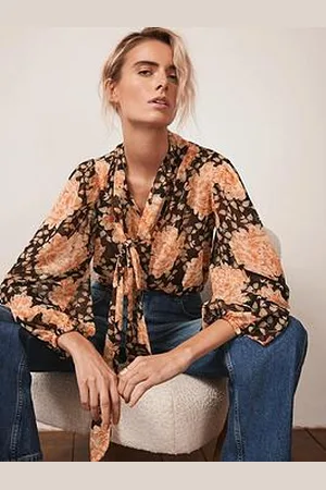 mint&berry Floral Print Blouse