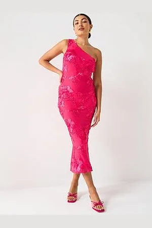 Very Applique Mesh Midaxi Dress