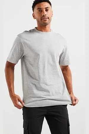 Only & Sons Relaxed Fit Crew T-Shirt - Grey